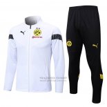 Chandal de Chaqueta del Borussia Dortmund 2022-2023 Blanco