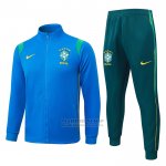 Chandal de Chaqueta del Brasil Nino 2026-2027 Azul