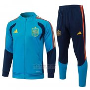 Chandal de Chaqueta del Espana Nino 2026-2027 Azul