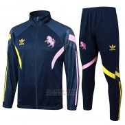 Chandal de Chaqueta del Juventus Nino 2024-2025 Amarillo y Rosa