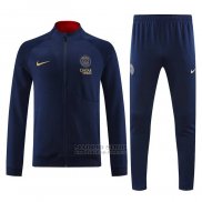 Chandal de Chaqueta del Paris Saint-Germain 2023-2024 Azul