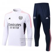 Chandal de Sudadera del Arsenal 2022-2023 Blanco