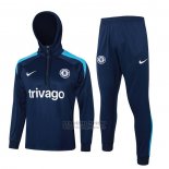 Chandal de Sudadera del Chelsea 202024-2025 Azul