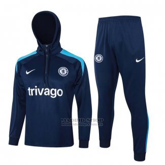 Chandal de Sudadera del Chelsea 202024-2025 Azul