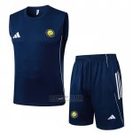 Chandal del Al Nassr Sin Mangas 2025-2026 Azul