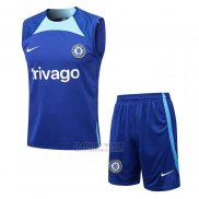 Chandal del Chelsea Sin Mangas 2022-2023 Azul Oscuro