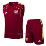 Chandal del Roma Sin Mangas 2025-2026 Rojo