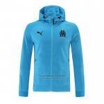 Chaqueta con Capucha del Olympique Marsella 2021-2022 Azul