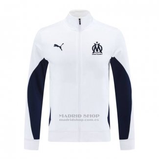 Chaqueta del Olympique Marsella 2024-2025 Blanco