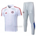 Conjunto Polo del Bayern Munich 2025-2026 Blanco