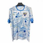 Tailandia Camiseta Malaga Special 2025-2026 Blanco Azul