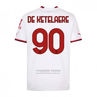 Camiseta AC Milan Jugador De Ketelaere 2ª 2022-2023