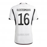Camiseta Alemania Jugador Klostermann 1ª 2022