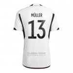 Camiseta Alemania Jugador Muller 1ª 2022