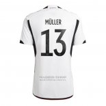 Camiseta Alemania Jugador Muller 1ª 2022