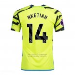 Camiseta Arsenal Jugador Nketiah 2ª 2023-2024