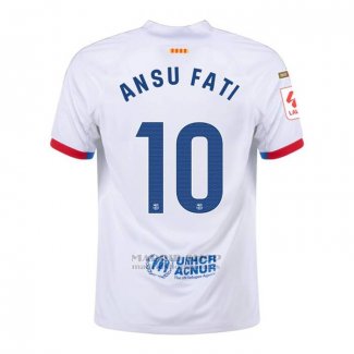 Camiseta Barcelona Jugador Ansu Fati 2ª 2023-2024