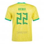 Camiseta Brasil Jugador Bremer 1ª 2022