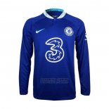 Camiseta Chelsea 1ª Manga Larga 2022-2023