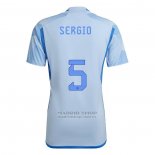 Camiseta Espana Jugador Sergio 2ª 2022