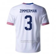 Camiseta Estados Unidos Jugador Zimmerman 1ª 2024