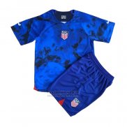 Camiseta Estados Unidos 2ª Nino 2022