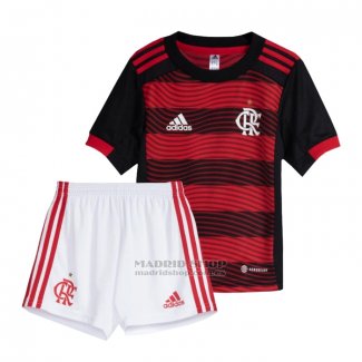 Camiseta Flamengo 1ª Nino 2022