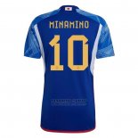 Camiseta Japon Jugador Minamino 1ª 2022