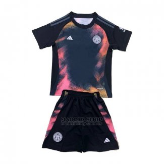 Camiseta Leicester City 2ª Nino 2024-2025