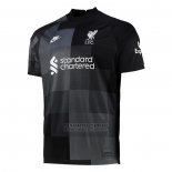 Camiseta Liverpool Portero 2021-2022 Negro