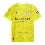 Camiseta Manchester City Portero 2025-2026 Amarillo
