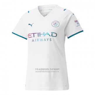 Camiseta Manchester City 2ª Mujer 2021-2022