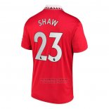 Camiseta Manchester United Jugador Shaw 1ª 2022-2023