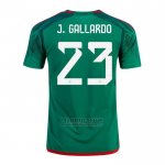 Camiseta Mexico Jugador J.Gallardo 1ª 2022