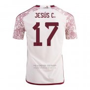 Camiseta Mexico Jugador Jesus C. 2ª 2022