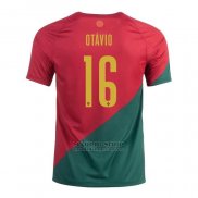 Camiseta Portugal Jugador Otavio 1ª 2022