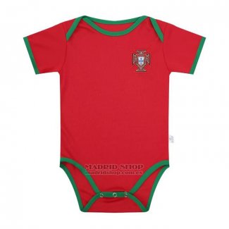 Camiseta Portugal 1ª Bebe 2024