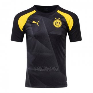 Camiseta Pre Partido del Borussia Dortmund 2023 Negro
