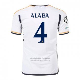 Camiseta Real Madrid Jugador Alaba 1ª 2023-2024