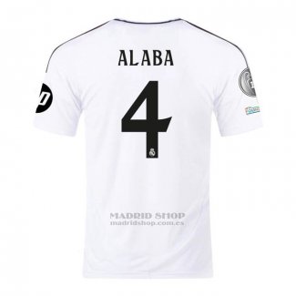 Camiseta Real Madrid Jugador Alaba 1ª 2024-2025