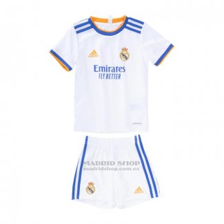 Camiseta Real Madrid 1ª Nino 2021-2022