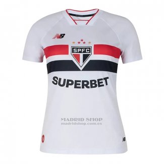 Camiseta Sao Paulo 1ª Mujer 2026