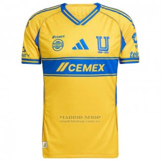 Camiseta Tigres UANL 1ª Authentic 2025-2026