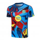 Camiseta de Entrenamiento Barcelona 2025-2026 Azul Rojo
