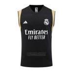 Camiseta de Entrenamiento Real Madrid Sin Mangas 2023-2024 Negro