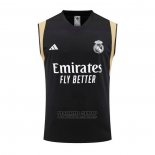 Camiseta de Entrenamiento Real Madrid Sin Mangas 2023-2024 Negro