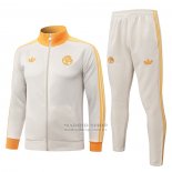 Chandal de Chaqueta del Bayern Munich 2026-2027 Crema Naranja
