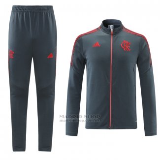 Chandal de Chaqueta del Flamengo 2021-2022 Gris