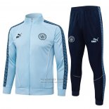 Chandal de Chaqueta del Manchester City Nino 2025-2026 Azul