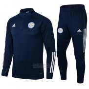 Chandal de Sudadera del Leicester City 2021-22 Azul